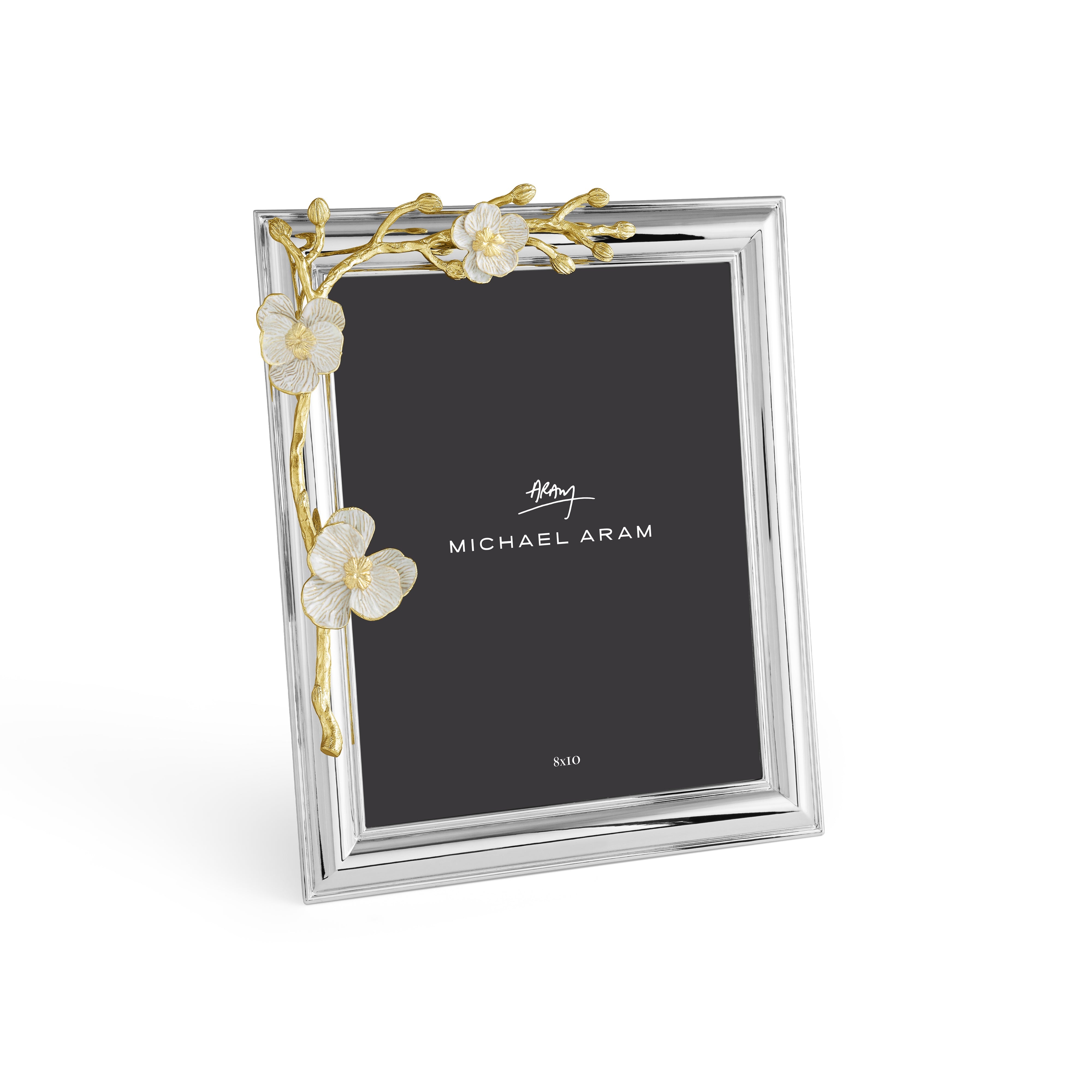 Michael aram deals white orchid frame