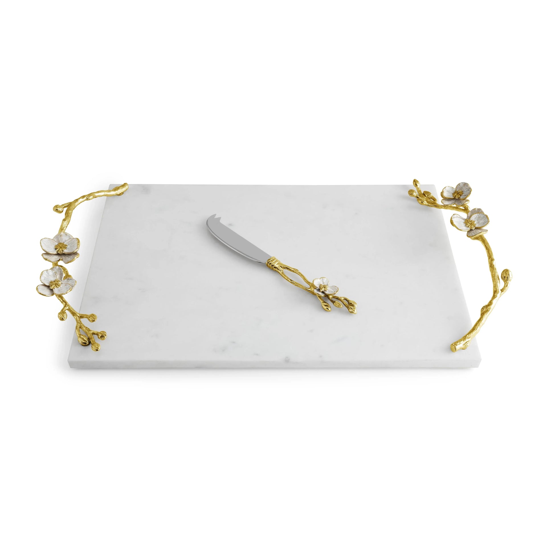 Orchid Large Cheese Board with Knife