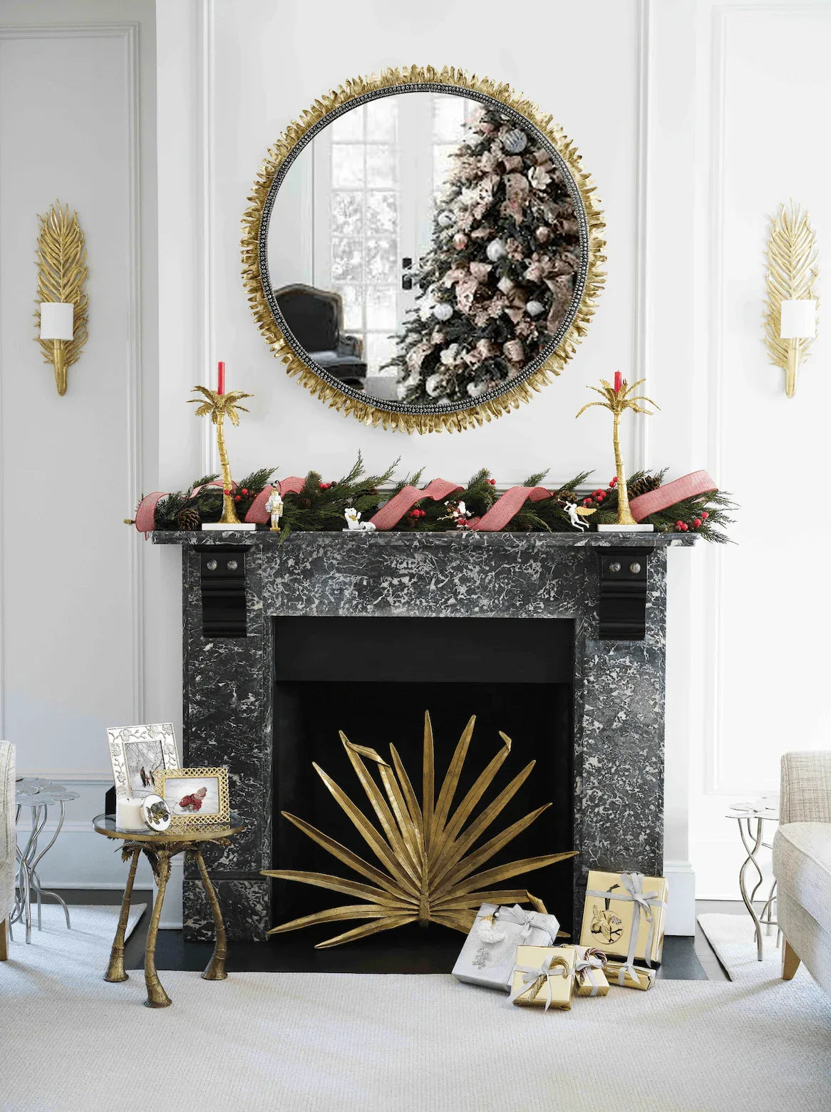 Palm Candleholders – Michael Aram