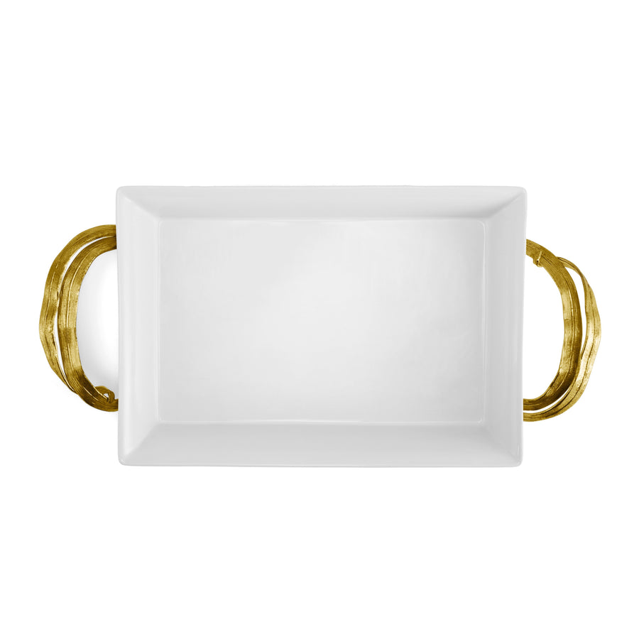 Michael Aram Palm Casserole Dish