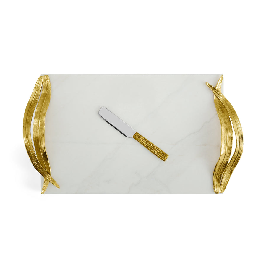 Michael Aram Palm Cheese Board w/ Knife