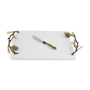 Michael Aram Pine Cone Cheeseboard with Knife