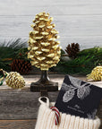 Michael Aram Pine Cone Stocking Holder