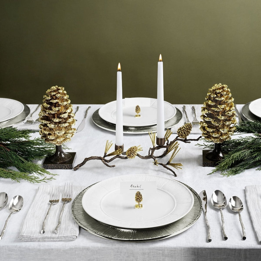 Michael Aram Pine Cone Stocking Holder