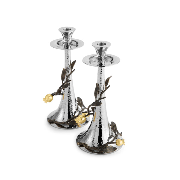 Pomegranate Tall Candleholders – Michael Aram