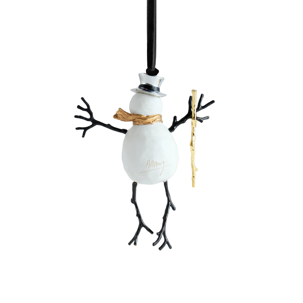 Michael Aram Snowman Ornament