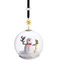 Michael Aram Snowman Snow Globe Ornament