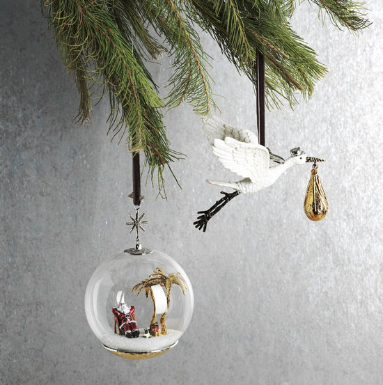 Stork Ornament – Michael Aram