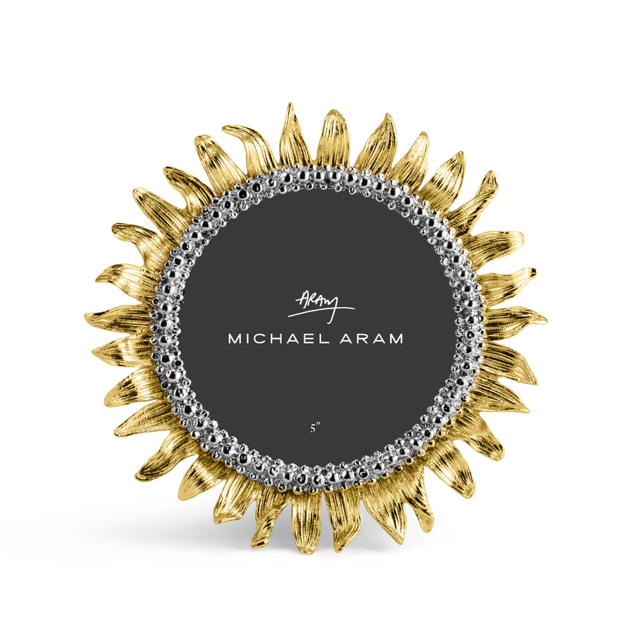 Michael Aram Sunflower Frame 5"