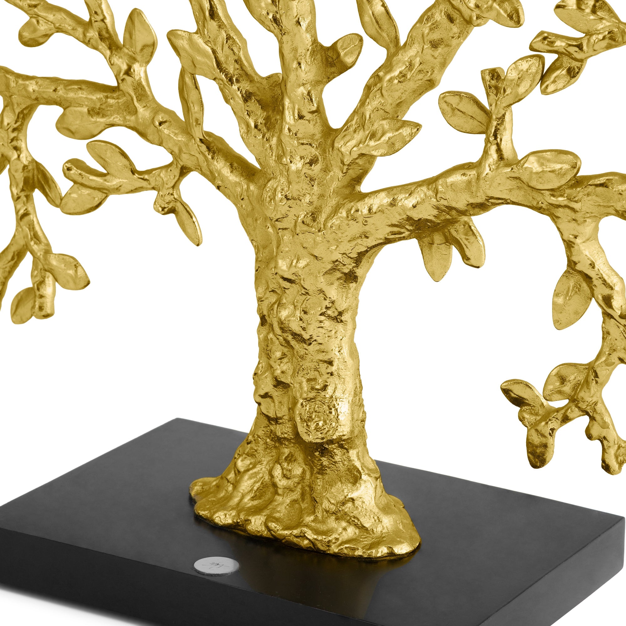 Michael Aram Tree of Life Decorative Fireplace Screen Goldtone