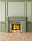 Michael Aram Twig & Leaf Fireplace Screen