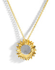 Michael Aram Vincent 15mm Pendant Necklace with Diamonds