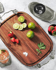 Michael Aram White Orchid Bread Board