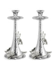 Michael Aram White Orchid Candleholders