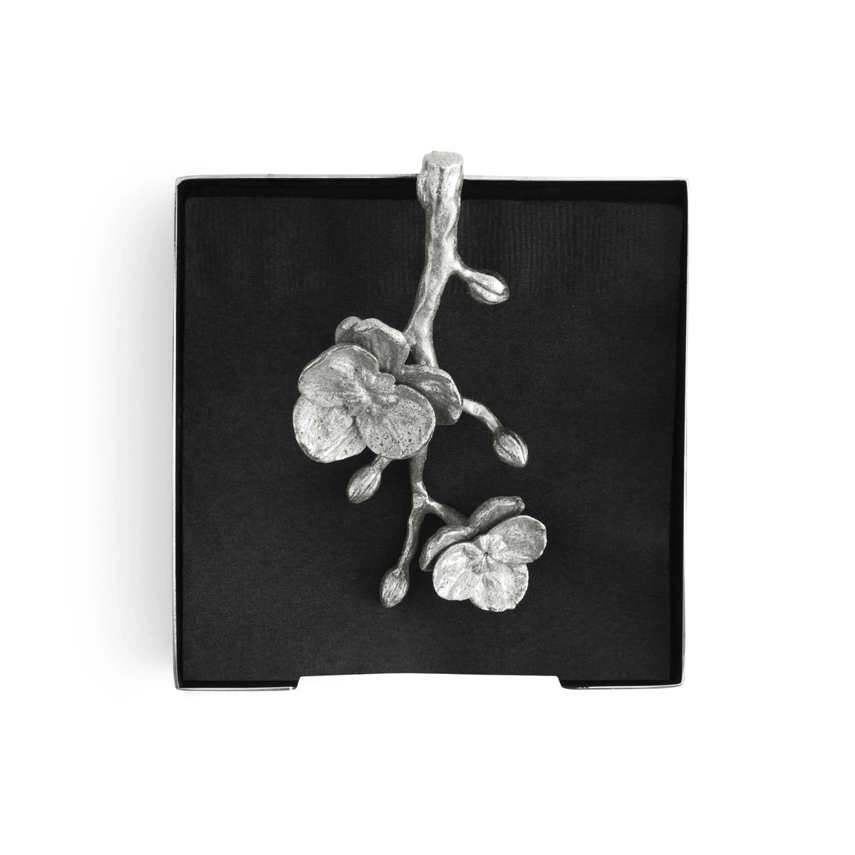 Michael Aram White Orchid Cocktail Napkin Holder