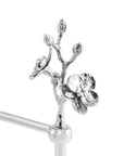 Michael Aram White Orchid Fingertip Towel Stand