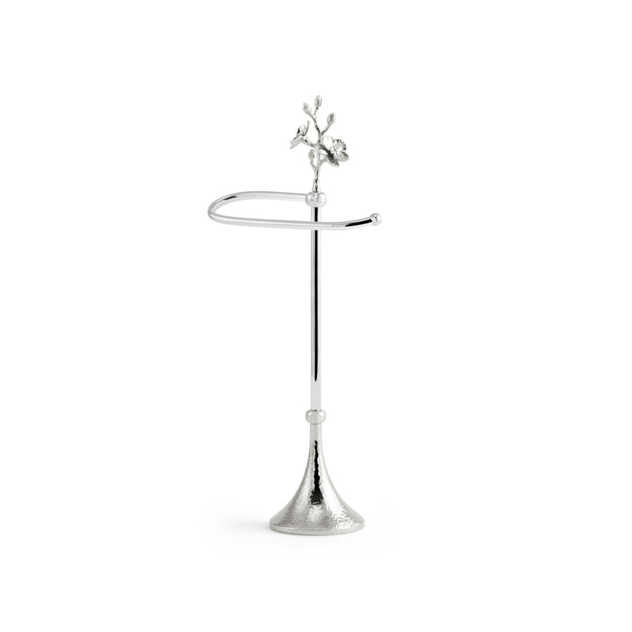 Michael Aram White Orchid Fingertip Towel Stand