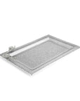 Michael Aram White Orchid Large Glass Tray