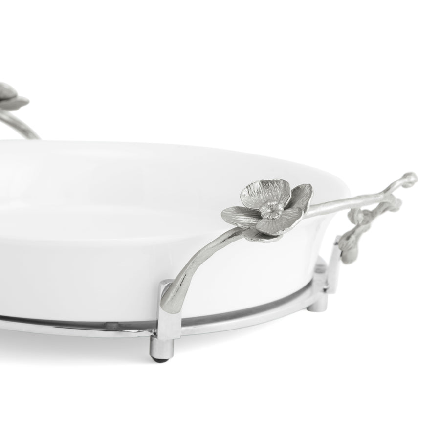 Michael Aram White Orchid Pie Dish