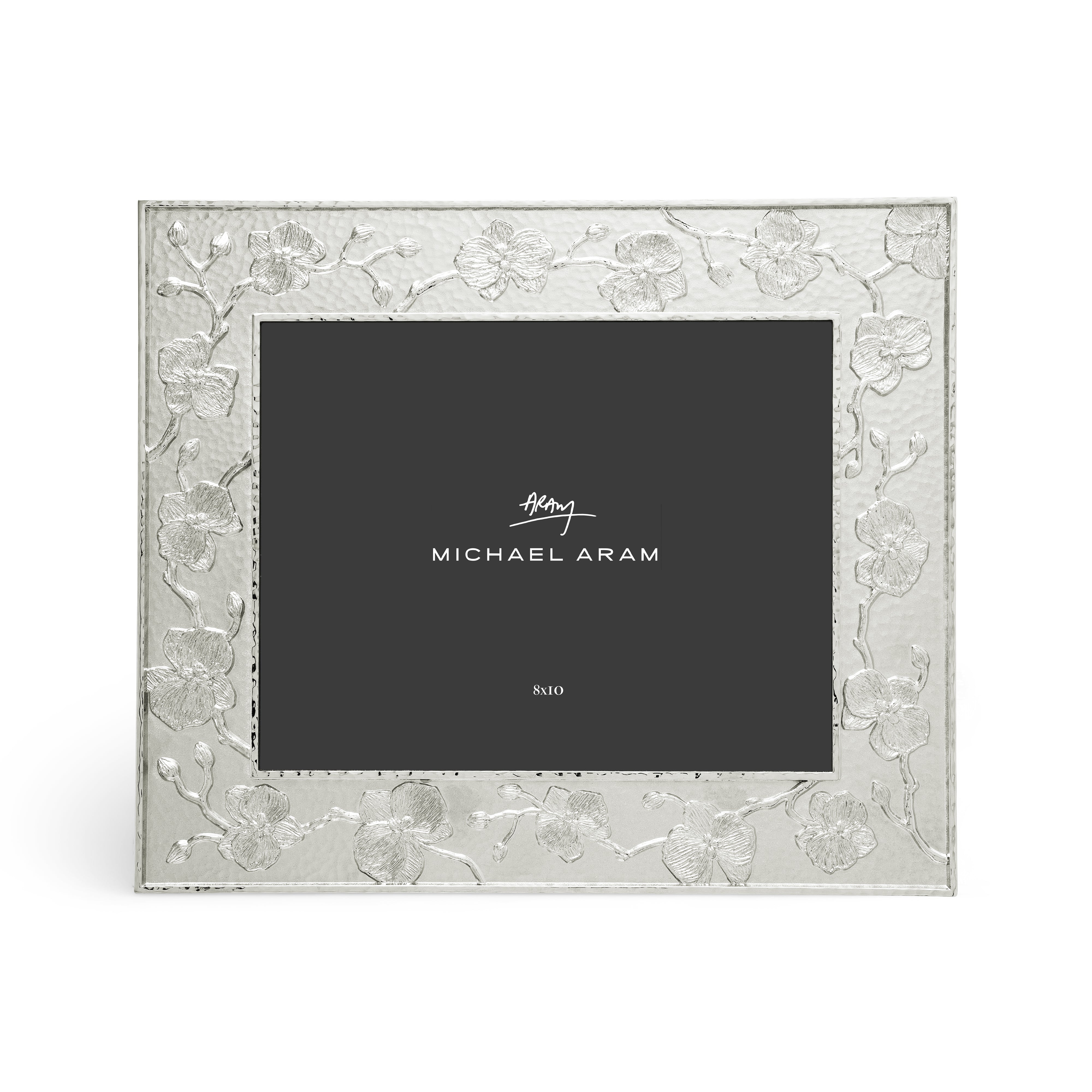 White Orchid Sculpted Frame – Michael Aram