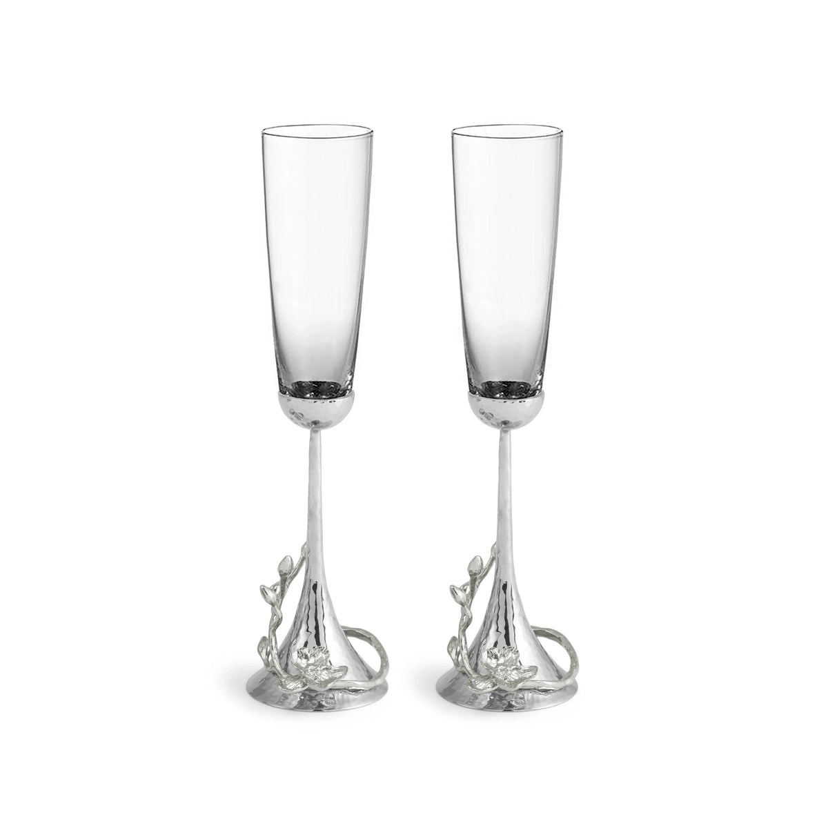 Michael Aram White Orchid Toasting Flute