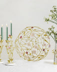 Michael Aram Wildflowers Candleholders S/2